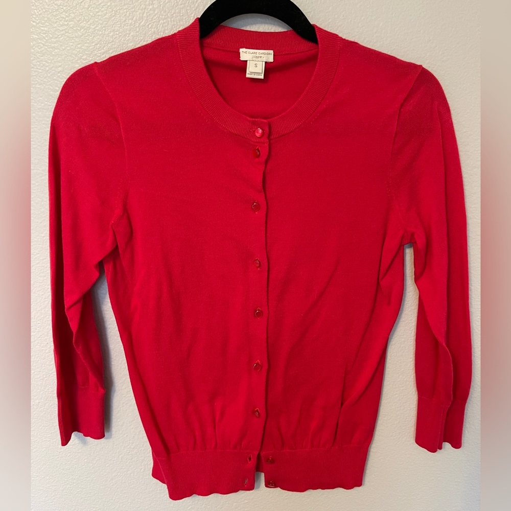 J Crew The Claire Cardigan sweater. Size S.